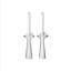 Bloom 2 Piece Stainless Steel Tabletop Candlestick Set