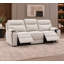Ensemble canapé et causeuse inclinables Maddox 2 pièces en tissu texturé avec porte-gobelets dissimulés-1380343600-1380343607