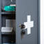 Harbour Housewares - Industrial Medicine Cabinet - 45cm-66031227