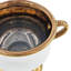 Urne 7 "en céramique blanche et dorée Amphora
