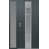 Anthracite / anthracite / givré