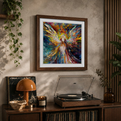Angel Abstract No.1 - Framed Print