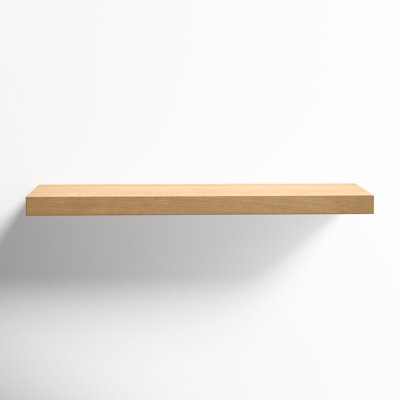 Sherice Manufactured Wood Floating Shelf