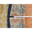 Tapis oriental noué à la main brun kaki 4 pi x 6 pi 9 po, velours complet, excellent état, forme ovale, 100% laine
