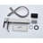 Bathroom Sink Faucet With Waterfall Stream And Finish Stainless Steel Spout For Easy Adjustment-121626583