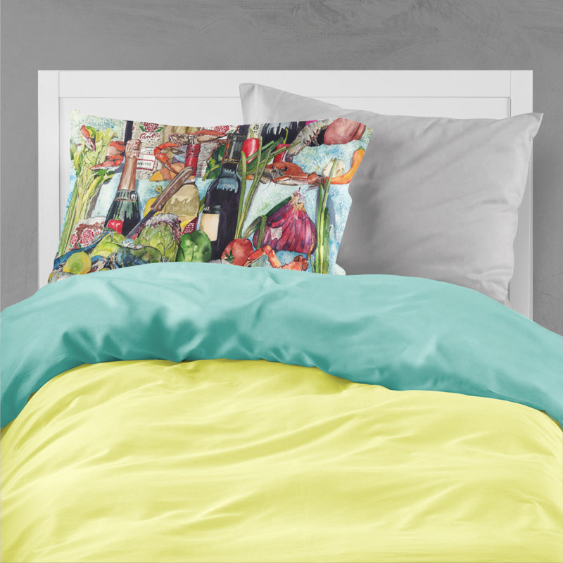  Housse de coussin Wine Crab