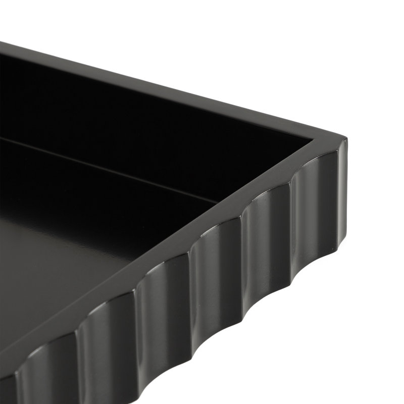Fluted Rectangle Serving Tray
