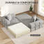 2 Seater Chenille Loveseat-726973910