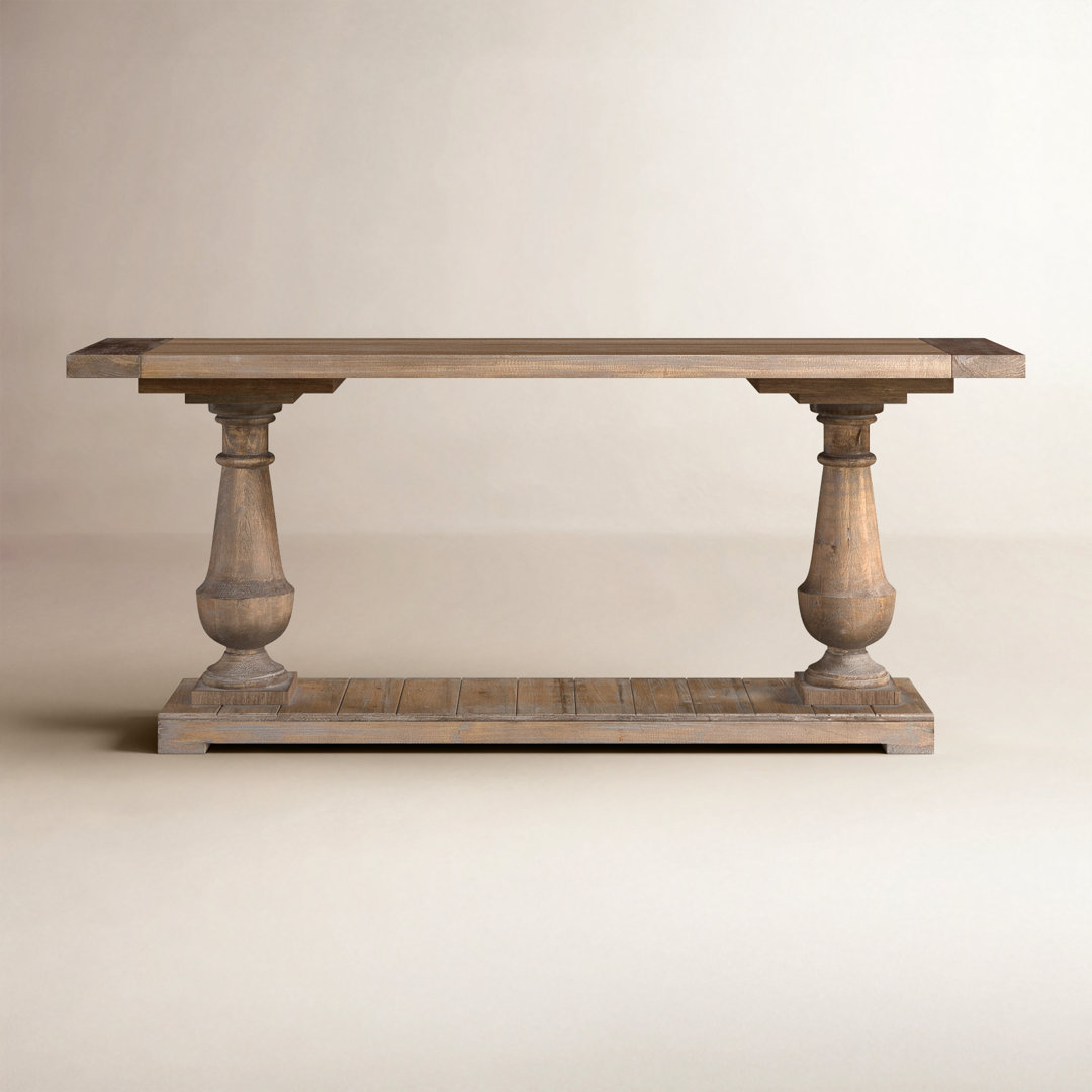 McKew 71'' Unfinished Solid Wood Console Table Birch Lane™