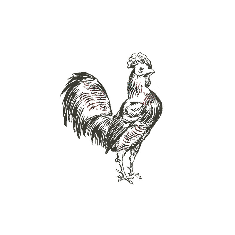 Icônes d'animaux de ferme III, H 12 po x l 12 po