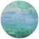 Machine Washable Indoor/Outdoor Claudian ACN1471 Teal Rug