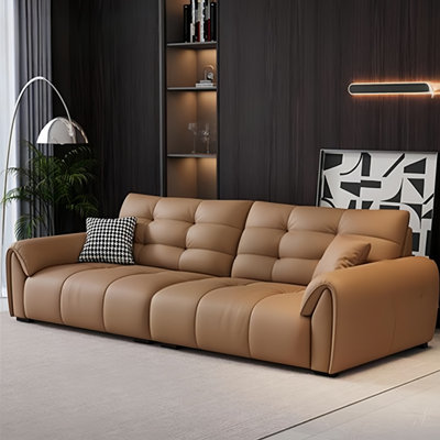 Elephant-ear Minimalist Straight Sofa