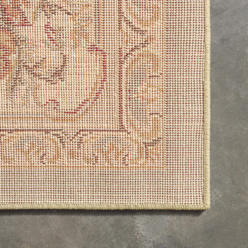 Debora Oriental Area Rug, Rectangle 2'2" x 3'1", Cream