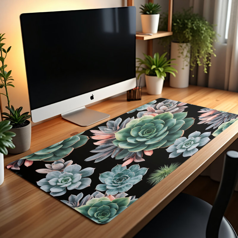 Polyester Desk Pad, 23.6x13.8