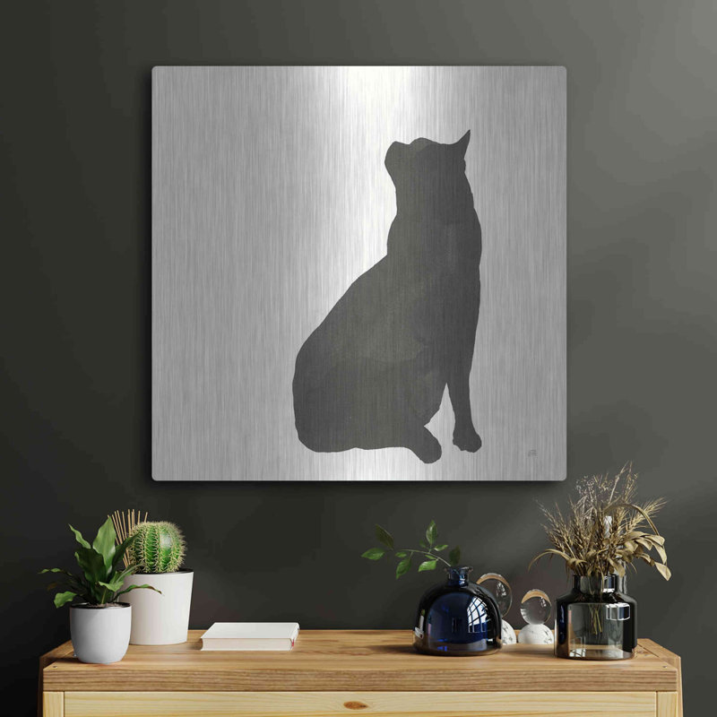 «Black Cat II» par Chris Paschke, H 24 po x l 24 po