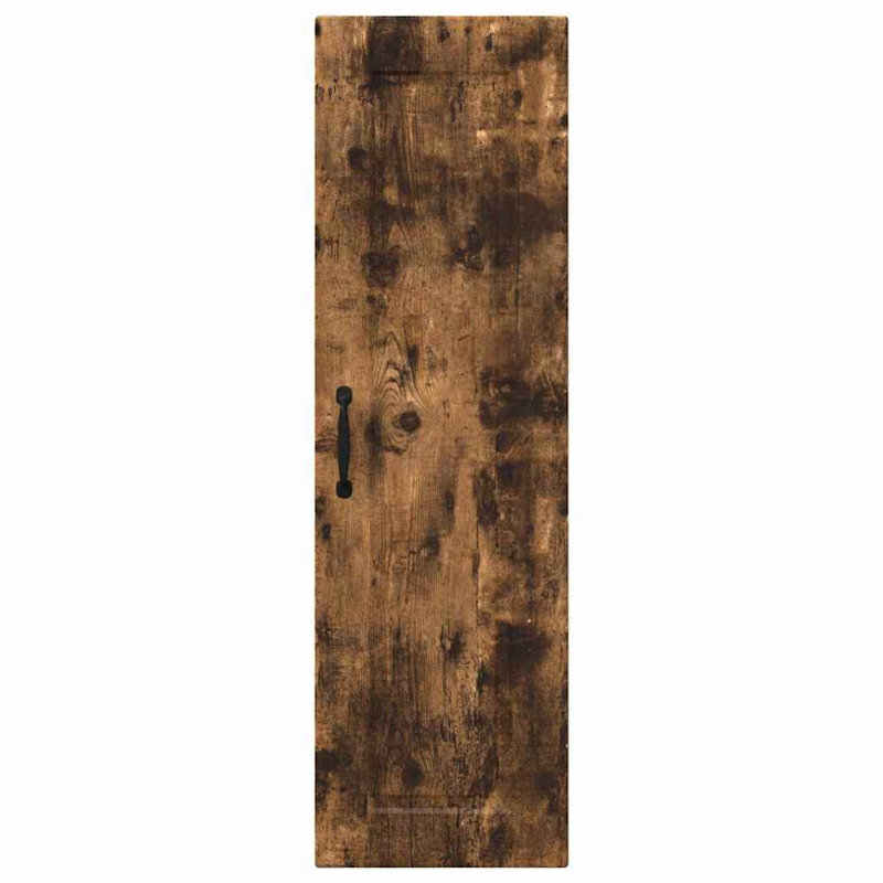 Vidaxl Kitchen Wall Cabinet White 40 X 31 X 100 Cm Engineered Wood, 100cm H x 30cm W x 31cm D, Smoked Oak