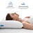 Ultra-Comfort Memory Foam Pillow, Medium Firm Ideal for Side, Back & Stomach Sleepers