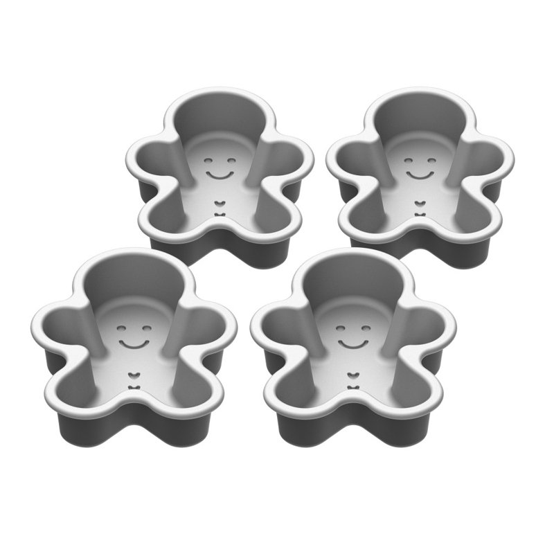 Cuisinart 4-pc Mini Gingerbread Man Set