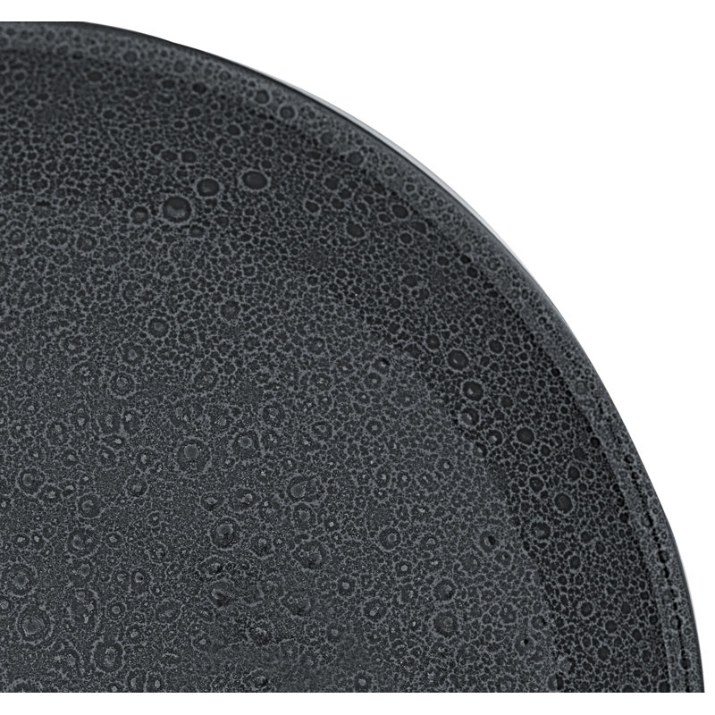 Red Vanilla Organic Art 8.75" Salad Plate, Gray
