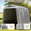 6 pi L 6 pi. D Garage et remise de rangement portatifs