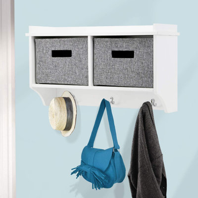 Geula Wall 3 - Hook Wall Mounted Coat Rack