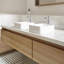 Robinet de lavabo vasque à poignée simple avec conduite d'eau-101412644