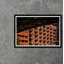 Terraced Apartment Building Scape Print