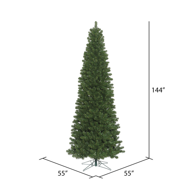 12' H Artificial Fir Christmas Tree