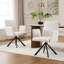 Chaise avec accoudoirs pivotante moderne et rembourrée Chiair-112072928