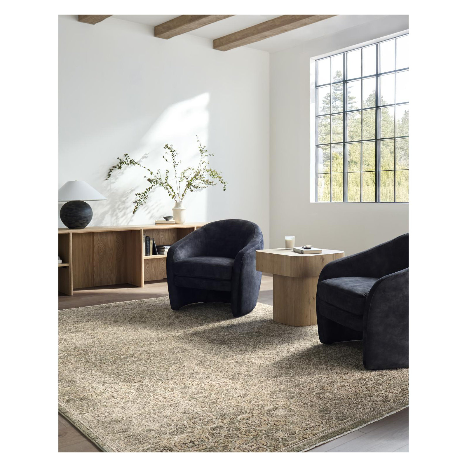 Galey Alix x Livabliss Myrtle Avenue II Indoor Machine Woven Area Rug, Rectangle 5'3" x 7'7"
