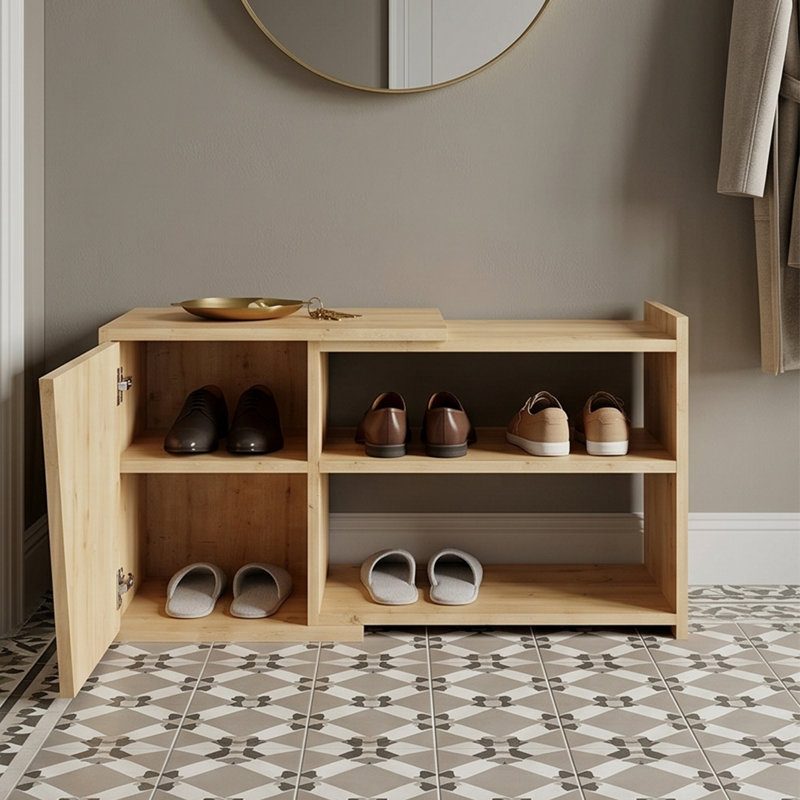 Banc de rangement pour chaussures Ainsley
