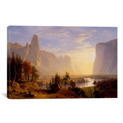 " Yosemite Valley " Oil Print