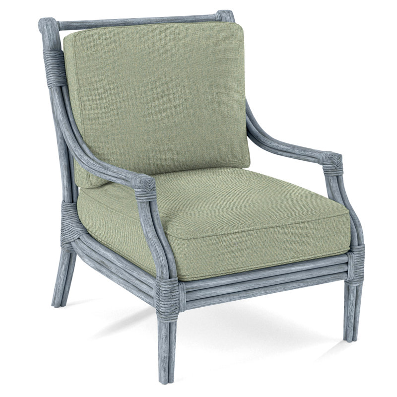 Fauteuil l 32 po Inveron, Verre d'eau, Tissu vert performance 0851-54