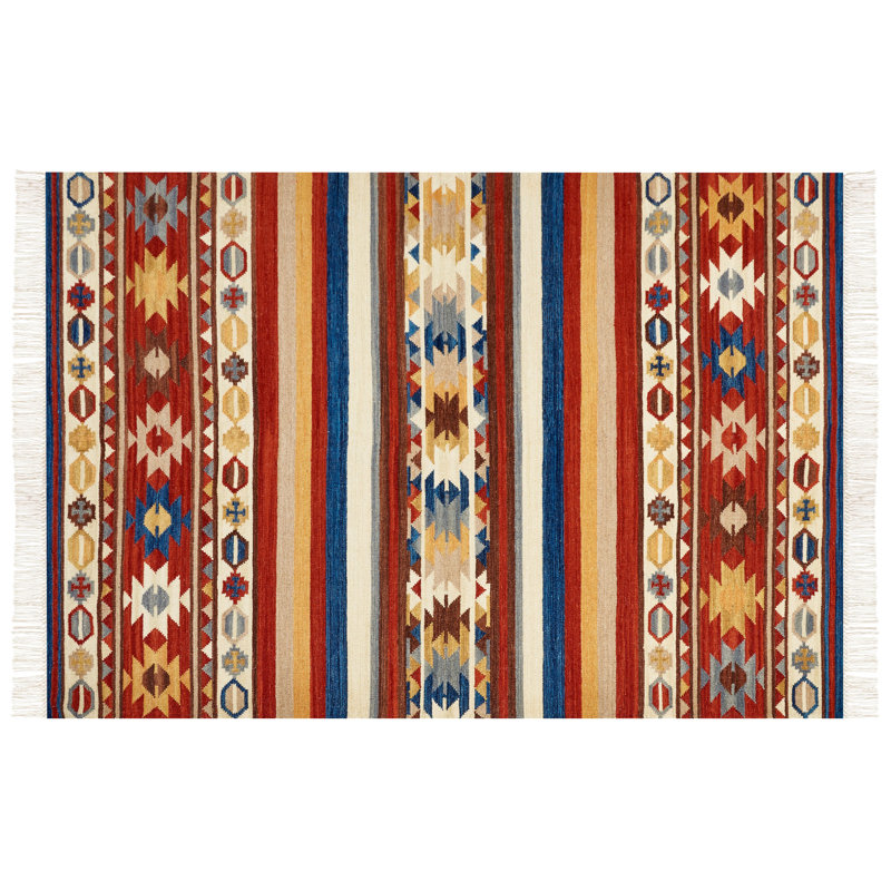 Kroh Southwestern Hand Woven Area Rug, Rectangle 160 x 230cm