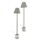 Parliament Crystal Buffet Lamp (Set/2)