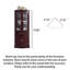 21.65 " L Solid Wood Bar Cabinet