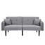 Lit pliant gris avec système stéréo. Multifonctionnel pour toute situation. Lin relax et relax. Expérience audio sans fil. Assemblage facile. Scènes multiples convenables. Ergonomique et stable.
