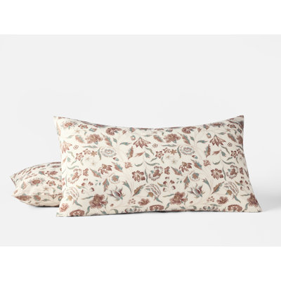 Viola Organic Print Sham