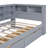 Maiocco Wooden Daybed with 2 Drawers, Storage Shelf and USB Charging Ports-90999542-90999543