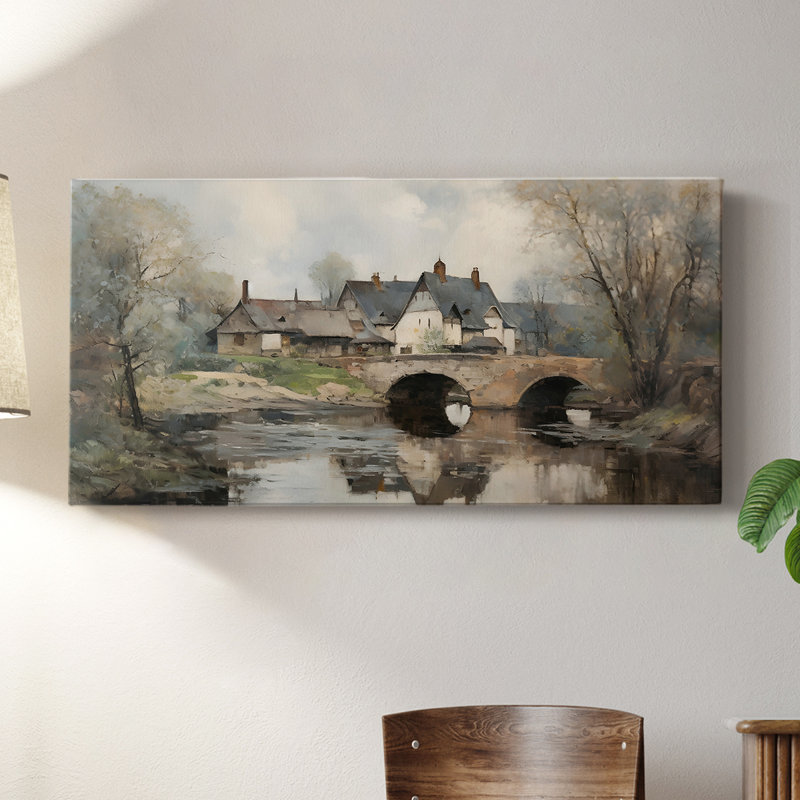 Landscape Series-MXX- Gallery Wrapped Canvas -Ready to Hang, 16" H x 32" W