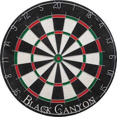 Budweiser Clydesdale Trademark Global Bristle Dartboard And Cabinet Set  (Darts Included)