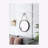 Ameline Iron Round Mirror-634792936