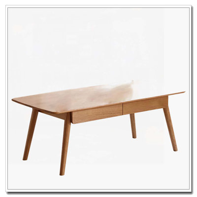 Table basse avec plateau en bois massif