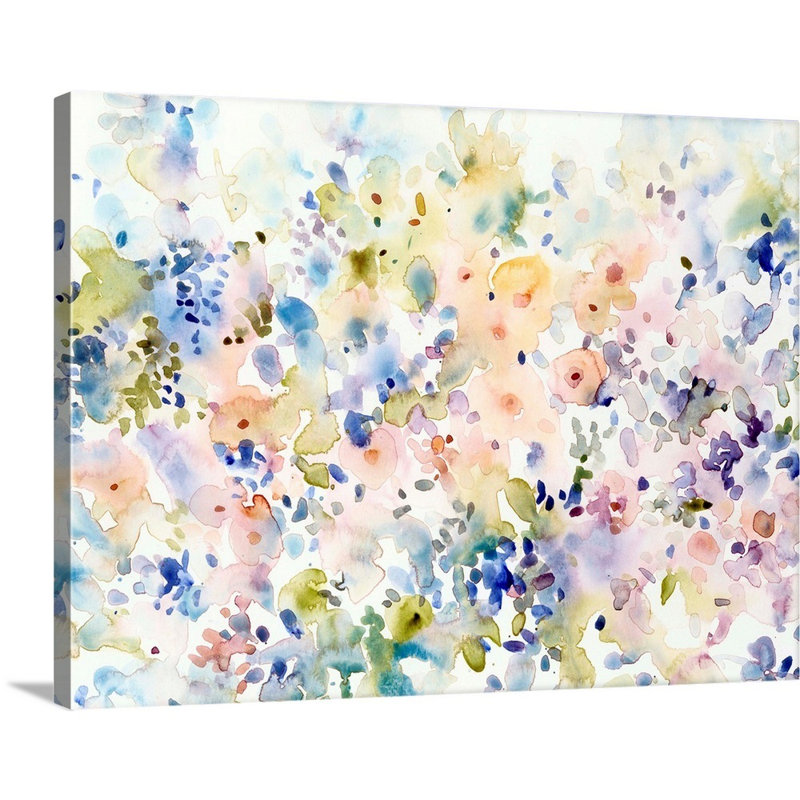 «Flowing Colors II» par Timothy O Toole, reproduction d'art sur toile, Toile tendue, H 30 po x l 40 po x P 1,25 po