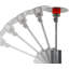 Chauffe-terrasse au propane 48 000 BTU
