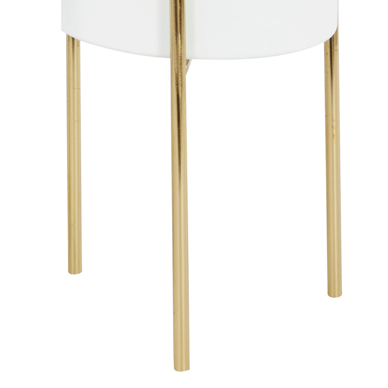 Pot de fleurs Persinger, Blanc