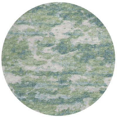 Tapis intérieur / extérieur en polyester Whittany