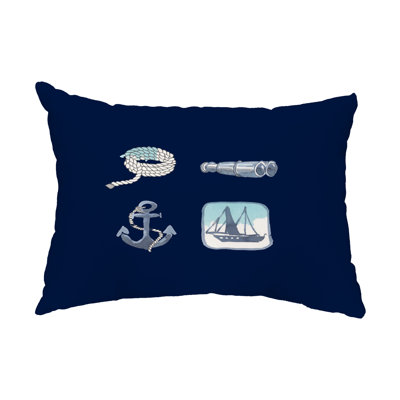  Housse et insert de coussin rectangulaire d'extérieur Sea Tools