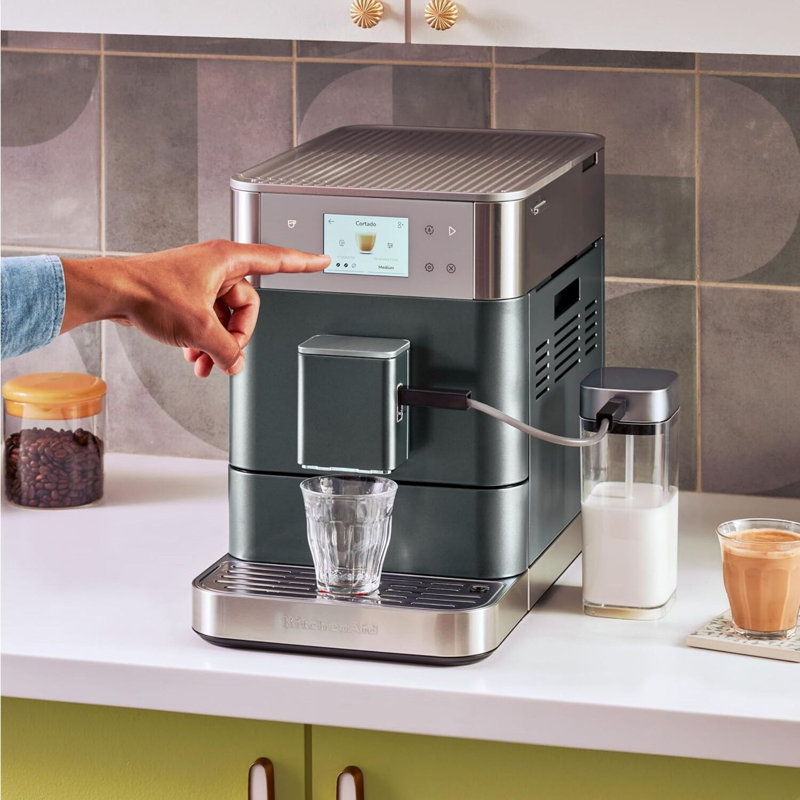 KitchenAid Fully Automatic Espresso Machine in Juniper, Blue