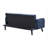 Koga 72 " Velvet Convertible Sofa-1600297004